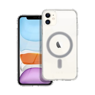 iPhone 11 Gigapack szilikon telefonvédő ütésállóság, MagSafe, ÁTLÁTSZÓ