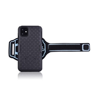 iPhone 11 Pro Gigapack műanyag telefonvédő ütésállóság, SPORT, FEKETE