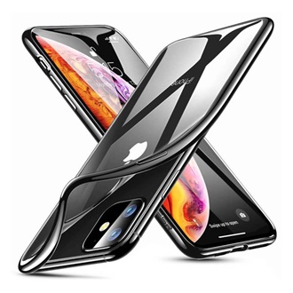 iPhone 11 Pro Max ESR ESSENTIAL CROWN szilikon telefonvédő ütésállóság FEKETE
