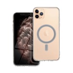 iPhone 11 Pro Max GIGAPACK szilikon telefonvédő ütésállóság, MagSafe, ÁTLÁTSZÓ