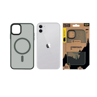 iPhone 11 TACTICAL MAGFORCE HYPERSTEALTH szilikon telefonvédő ütésállóság, MagSafe, SÖTÉTZÖLD