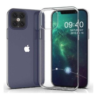 iPhone 12 Gigapack Szilikon telefonvédő ultravékony ÁTLÁTSZÓ