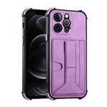 iPhone 12 Gigapack Szilikon telefonvédő ütésállóság, asztali tartó + kézpánt, LILA