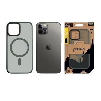 iPhone 12 Pro / 12 TACTICAL MAGFORCE HYPERSTEALTH szilikon telefonvédő ütésállóság, MagSafe, SÖTÉTZÖLD