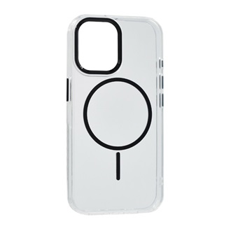 iPhone 12 Pro GIGAPACK Szilikon telefonvédő műanyag hátlap, légpárnás sarok, FEKETE