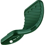 iPhone 12 Pro Max Gigapack szilikon telefonvédő ütésállóság, dombor minta, SÖTÉTZÖLD