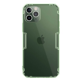 iPhone 12 Pro NILLKIN NATURE szilikon telefonvédő ütésállóság, ultravékony, SÖTÉTZÖLD