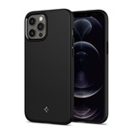 iPhone 12 Pro SPIGEN MAG ARMOR műanyag telefonvédő ütésállóság, csíkos, FEKETE