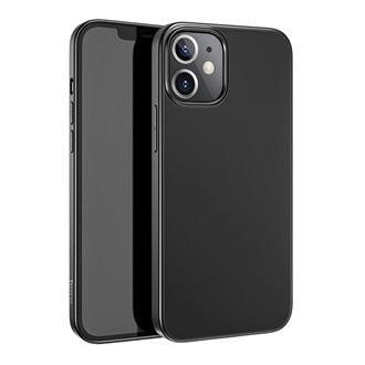 iPhone 12 mini HOCO FASCINATION szilikon telefonvédő matt FEKETE