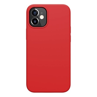 iPhone 12 mini NILLKIN FLEX PURE szilikon telefonvédő ultravékony, matt, PIROS