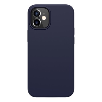 iPhone 12 mini NILLKIN FLEX PURE szilikon telefonvédő ultravékony, matt, SÖTÉTKÉK