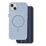 iPhone 13 GIGAPACK Szilikon telefonvédő műanyag hátlap, csillogó, VILÁGOSKÉK