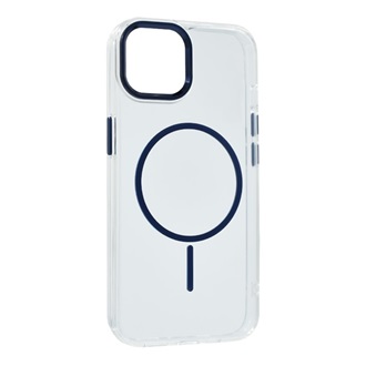 iPhone 13 GIGAPACK Szilikon telefonvédő műanyag hátlap, légpárnás sarok, SÖTÉTKÉK