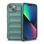 iPhone 13 GIGAPACK szilikon telefonvédő ütésállóság, 3D, SÖTÉTZÖLD