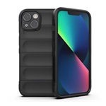 iPhone 13 Gigapack szilikon telefonvédő ütésállóság, 3D, FEKETE