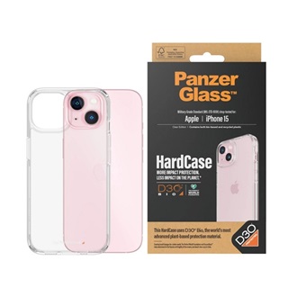 iPhone 13 PANZERGLASS HARDCASE szilikon telefonvédő ütésállóság, D3O anyag, ÁTLÁTSZÓ