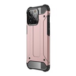 iPhone 13 Pro Gigapack Defender szilikon telefonvédő ütésállóság, fémhatás, ROZÉARANY