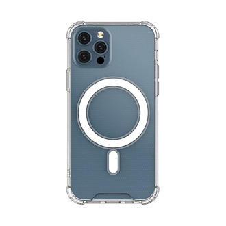 iPhone 13 Pro Gigapack szilikon telefonvédő ütésállóság, MagSafe, ÁTLÁTSZÓ