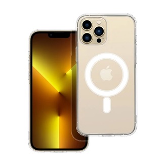 iPhone 13 Pro Max Gigapack Szilikon telefonvédő ütésállóság, MagSafe, ÁTLÁTSZÓ