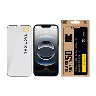 iPhone 13 TACTICAL GLASS SHIELD PRIVACY STEALTH 5D képernyővédő üveg 5D, betekintés védelem, FEKETE