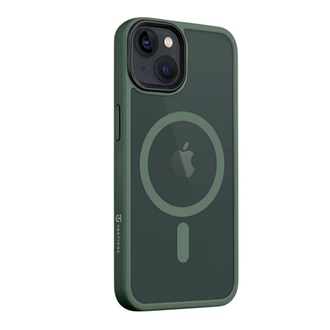 iPhone 13 TACTICAL MAGFORCE HYPERSTEALTH szilikon telefonvédő ütésállóság, MagSafe, SÖTÉTZÖLD