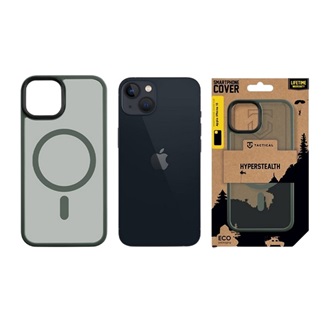 iPhone 13 TACTICAL MAGFORCE HYPERSTEALTH szilikon telefonvédő ütésállóság, MagSafe, SÖTÉTZÖLD