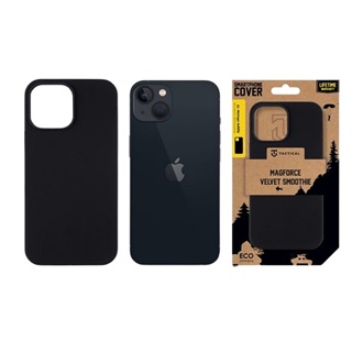 iPhone 13 TACTICAL MAGFORCE VELVET SMOOTHIE szilikon telefonvédő ütésállóság, MagSafe, FEKETE