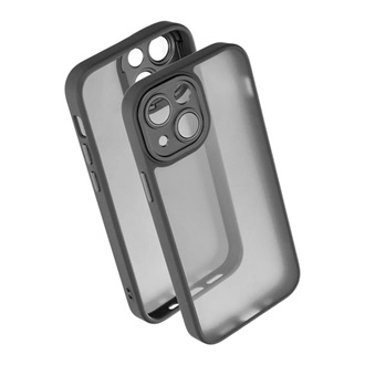 iPhone 13 mini GIGAPACK Szilikon telefonvédő ütésállóság, kameravédő, FEKETE