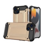 iPhone 13 mini Gigapack Defender szilikon telefonvédő ütésállóság, fémhatás, ARANY