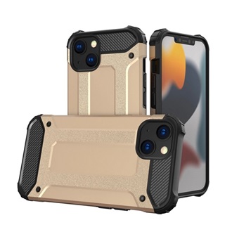 iPhone 13 mini Gigapack Defender szilikon telefonvédő ütésállóság, fémhatás, ARANY