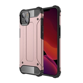 iPhone 13 mini Gigapack Defender szilikon telefonvédő ütésállóság, fémhatás, ROZÉARANY