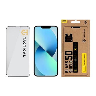 iPhone 13 mini TACTICAL GLASS SHIELD 5D képernyővédő üveg 5D, 9H, FEKETE