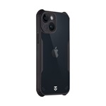 iPhone 13 mini TACTICAL QUANTUM STEALTH szilikon telefonvédő ütésállóság, kameravédő, FEKETE