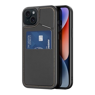 iPhone 14 DUX DUCIS RAFI II MAG szilikon telefonvédő kitámasztó, MagSafe, FEKETE