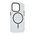 iPhone 14 GIGAPACK Szilikon telefonvédő műanyag hátlap, légpárnás sarok, FEKETE