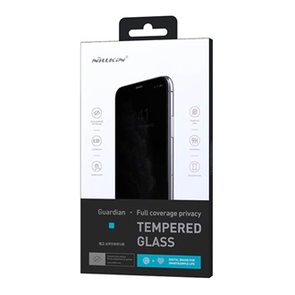 iPhone 14 NILLKIN PRIVACY képernyővédő üveg 2.5D, 9H, FEKETE
