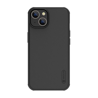 iPhone 14 NILLKIN SUPER FROSTED PRO MAGNETIC műanyag telefonvédő ütésállóság, MagSafe, FEKETE