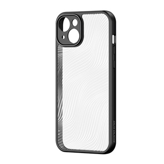 iPhone 14 Plus DUX DUCIS AIMO szilikon telefonvédő ütésállóság, hullám, FEKETE