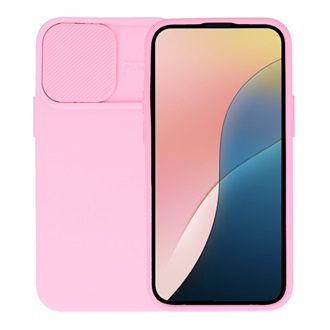 iPhone 14 Plus Gigapack szilikon telefonvédő matt, kameravédő, RÓZSASZÍN
