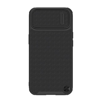 iPhone 14 Plus NILLKIN TEXTURED S szilikon telefonvédő 3D, kameravédő, FEKETE