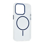 iPhone 14 Pro GIGAPACK Szilikon telefonvédő műanyag hátlap, légpárnás sarok, SÖTÉTKÉK