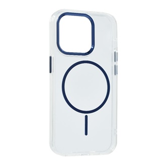 iPhone 14 Pro GIGAPACK Szilikon telefonvédő műanyag hátlap, légpárnás sarok, SÖTÉTKÉK