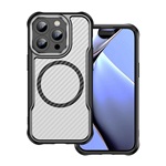 iPhone 14 Pro GIGAPACK Szilikon telefonvédő ütésállóság, MagSafe, FEKETE