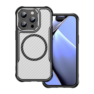 iPhone 14 Pro GIGAPACK Szilikon telefonvédő ütésállóság, MagSafe, FEKETE