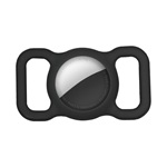 iPhone 14 Pro Gigapack Szilikon tok nyakörvre fűzhető, matt, FEKETE Apple AirTag