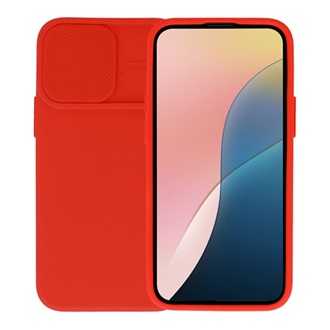 iPhone 14 Pro Gigapack szilikon telefonvédő matt, kameravédő, PIROS