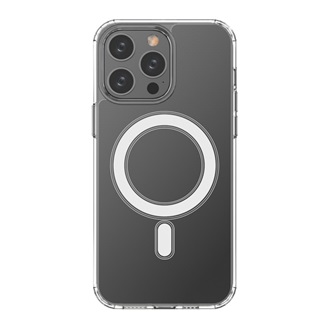 iPhone 14 Pro Max Gigapack Szilikon telefonvédő ütésállóság, MagSafe, ÁTLÁTSZÓ