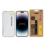 iPhone 14 Pro Max TACTICAL GLASS SHIELD 5D képernyővédő üveg 5D, 9H, FEKETE