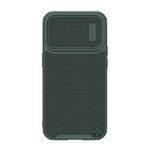 iPhone 14 Pro NILLKIN TEXTURED S szilikon telefonvédő 3D, kameravédő, SÖTÉTZÖLD