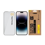 iPhone 14 Pro TACTICAL GLASS SHIELD 5D képernyővédő üveg 5D, 9H, FEKETE
